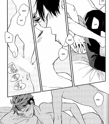 [Ousama no Guntai] (my life is) not, volleyball – Haikyuu!! dj [Eng] – Gay Manga sex 89