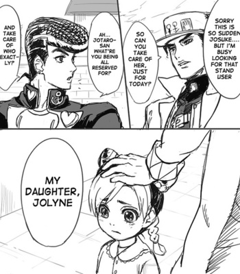 [Dekosuke] Little Jolyne goes to Morioh & Papa to Jolyne to Josuke! – JoJo’s Bizarre dj [Eng] – Gay Manga sex 2