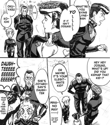 [Dekosuke] Little Jolyne goes to Morioh & Papa to Jolyne to Josuke! – JoJo’s Bizarre dj [Eng] – Gay Manga sex 6