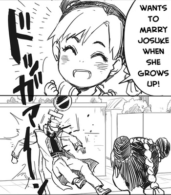 [Dekosuke] Little Jolyne goes to Morioh & Papa to Jolyne to Josuke! – JoJo’s Bizarre dj [Eng] – Gay Manga sex 26