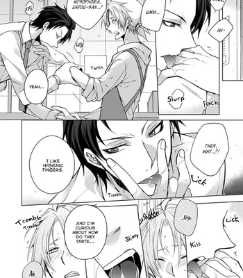 [Setsuna Kai] Keppeki Buchou no Mousou Tasting [Eng] – Gay Manga sex 19