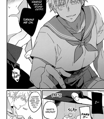 [Nikumori] Pullin’ Blushy-Wushy On Your Sleeve In My Uniform – Jujutsu Kaisen dj [Eng] – Gay Manga sex 11