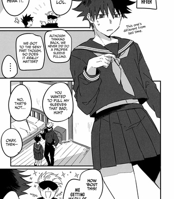 [Nikumori] Pullin’ Blushy-Wushy On Your Sleeve In My Uniform – Jujutsu Kaisen dj [Eng] – Gay Manga sex 20