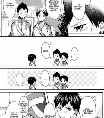 [Shigoroppu/ Konachi] Call Me & Not Called – Haikyuu!! dj [Eng] – Gay Manga sex 10
