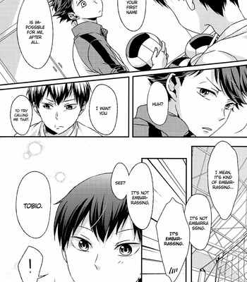 [Shigoroppu/ Konachi] Call Me & Not Called – Haikyuu!! dj [Eng] – Gay Manga sex 14