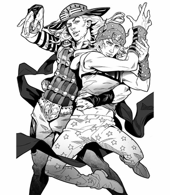 Gay Manga - [Marion-ville (Marion)] Alone Again – JoJo’s Bizarre Adventure – Steel Ball Run dj [ESP] – Gay Manga