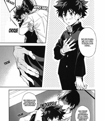 [lapin hegi] Pro Hero and Middle School Student – Boku no Hero Academia dj [Esp] – Gay Manga sex 26