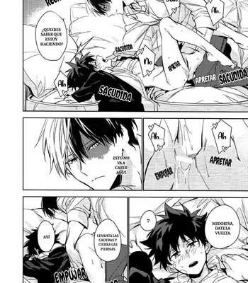 [lapin hegi] Pro Hero and Middle School Student – Boku no Hero Academia dj [Esp] – Gay Manga sex 35