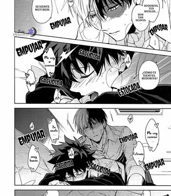 [lapin hegi] Pro Hero and Middle School Student – Boku no Hero Academia dj [Esp] – Gay Manga sex 37