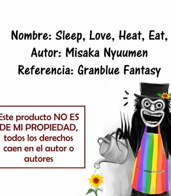 [Misaka Nyuumen] Sleep,Love,Heat,Eat – Granblue Fantasy [Esp] – Gay Manga thumbnail 001