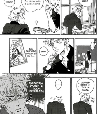 [Tetsuo (No. 28)] Stardust Highschool Again! – Jojo’s Bizarre Adventure dj [Esp] – Gay Manga sex 13