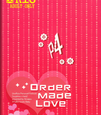 [Simappu] Persona 4 dj – Order made love [Eng] – Gay Manga sex 57
