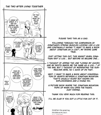 [Homeopa (Minato)] Jonathan the Great Log – JoJo’s Bizarre Adventure dj [Eng] – Gay Manga sex 32