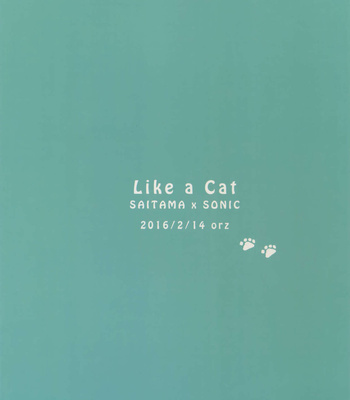 [orz (3u)] Like a Cat – One Punch Man dj [Eng] – Gay Manga sex 28