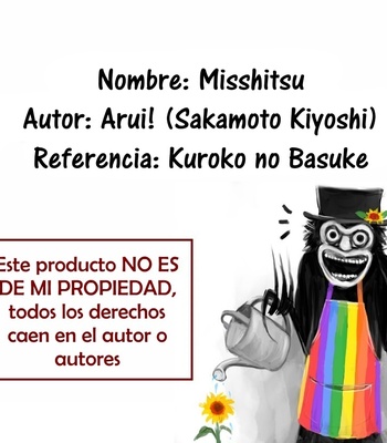 [Arui! (Sakamoto Kiyoshi)] Misshitsu – Kuroko no Basuke dj [Esp] – Gay Manga thumbnail 001