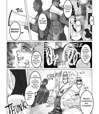 [Takao no Gami (Toiro)] Mankini Brainwashed Muscle Hero [Eng] – Gay Manga thumbnail 001