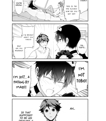 [Omega 2-D] Haikyuu!! dj – Ou-sama wa Meido-sama [Eng] – Gay Manga sex 7