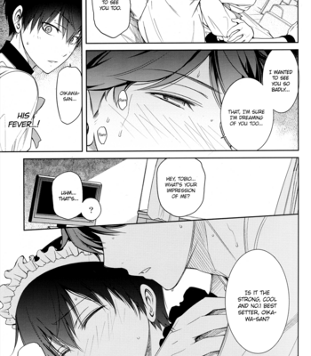 [Omega 2-D] Haikyuu!! dj – Ou-sama wa Meido-sama [Eng] – Gay Manga sex 12