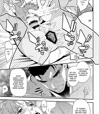 [Beast Trail (Hibakichi)] Jotaro I’m going to take your virginity today with my PPP! – JoJo’s Bizarre Adventure dj [Eng] – Gay Manga sex 14