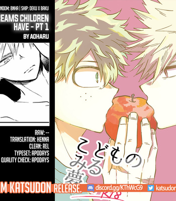 [aoharu] The Dreams Children Have – My Hero Academia dj [Eng] – Gay Manga sex 39