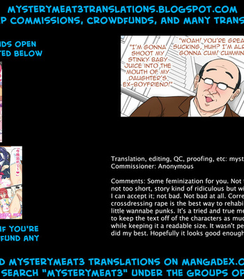 [Azi Dahaka] Furyou Shounen no Mesuochi Densha Josou saseta Furyou Leader o Kaishin saseru made Tsuzuku Fukushuu Chikan Game [Eng] – Gay Manga sex 103