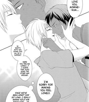 [Byakuya (Yoru)] Kuroko no Basket dj – Ore no Kawaii Mosai Yatsu [Eng] – Gay Manga sex 17