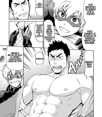 [CLUB-Z (Hinata Yagaki)] Kaitou ga Gatai no Ii Keibuho-san ni Nokkaru Hon [Español] – Gay Manga sex 12