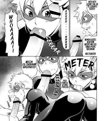 [CLUB-Z (Hinata Yagaki)] Kaitou ga Gatai no Ii Keibuho-san ni Nokkaru Hon [Español] – Gay Manga sex 16