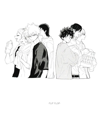 [aroe] Boku no Hero Academia dj – Flip Flop [Indonesia] – Gay Manga sex 47
