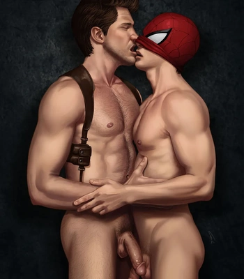[Gabo Artist] Nathan Drake x Spider-man – Gay Manga sex 3