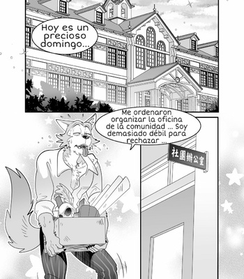 [Kumahachi] Sex-Education from Tiger and Deer – BEASTARS dj [Spanish] – Gay Manga sex 3