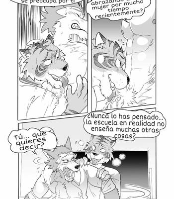 [Kumahachi] Sex-Education from Tiger and Deer – BEASTARS dj [Spanish] – Gay Manga sex 9