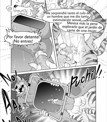 [Kumahachi] Sex-Education from Tiger and Deer – BEASTARS dj [Spanish] – Gay Manga sex 16
