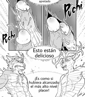 [Kumahachi] Sex-Education from Tiger and Deer – BEASTARS dj [Spanish] – Gay Manga sex 29
