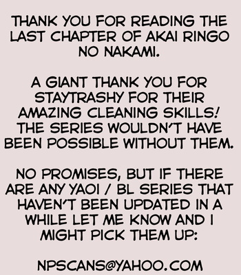 [masui] Akai Ringo no Nakami Jijou [Eng] – Gay Manga sex 211