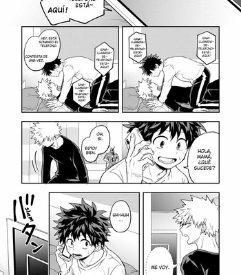 [Nakimushi Jack (Unomaru)] Please Give Your First Time to Me – Boku no Hero Academia dj [Español] – Gay Manga sex 4