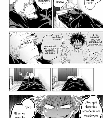 [Nakimushi Jack (Unomaru)] Please Give Your First Time to Me – Boku no Hero Academia dj [Español] – Gay Manga sex 7
