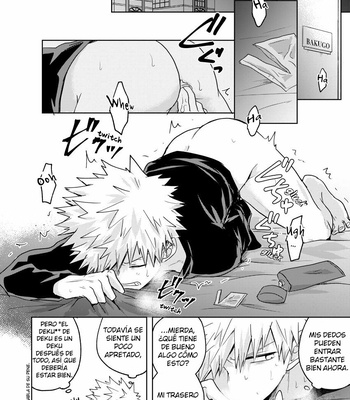 [Nakimushi Jack (Unomaru)] Please Give Your First Time to Me – Boku no Hero Academia dj [Español] – Gay Manga sex 17