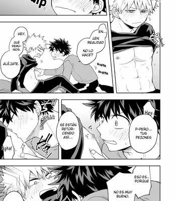 [Nakimushi Jack (Unomaru)] Please Give Your First Time to Me – Boku no Hero Academia dj [Español] – Gay Manga sex 28