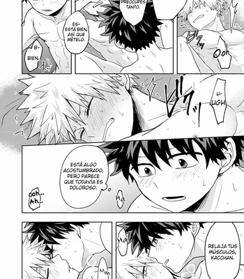 [Nakimushi Jack (Unomaru)] Please Give Your First Time to Me – Boku no Hero Academia dj [Español] – Gay Manga sex 33