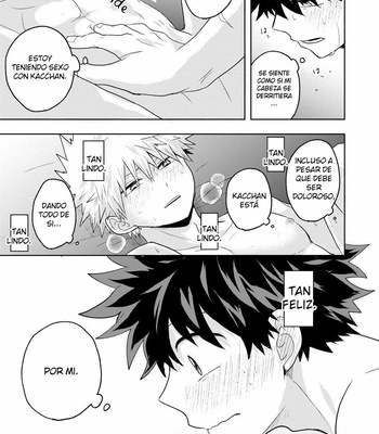 [Nakimushi Jack (Unomaru)] Please Give Your First Time to Me – Boku no Hero Academia dj [Español] – Gay Manga sex 36