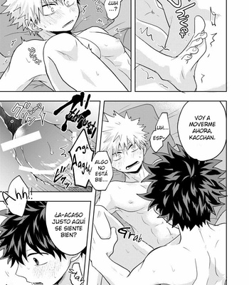 [Nakimushi Jack (Unomaru)] Please Give Your First Time to Me – Boku no Hero Academia dj [Español] – Gay Manga sex 38