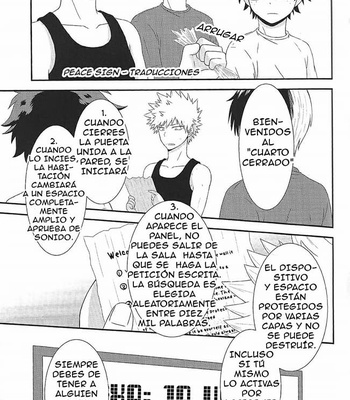 [B-wa (Hayahide)] Welcome to the closed room – Boku no Hero Academia dj [Esp] – Gay Manga sex 7