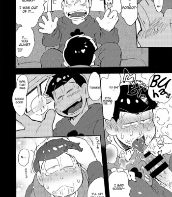 [Tenshin Anman (Sanjiro)] Hageshiku Osotte, Chorotto hidoku – Osomatsu-san dj [Eng] – Gay Manga sex 11