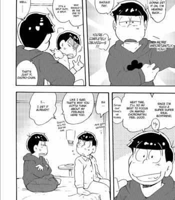 [Tenshin Anman (Sanjiro)] Hageshiku Osotte, Chorotto hidoku – Osomatsu-san dj [Eng] – Gay Manga sex 15