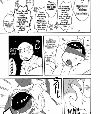 [Tenshin Anman (Sanjiro)] Hageshiku Osotte, Chorotto hidoku – Osomatsu-san dj [Eng] – Gay Manga sex 20