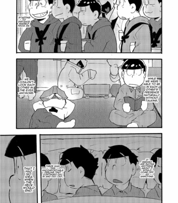 [Tenshin Anman (Sanjiro)] Hageshiku Osotte, Chorotto hidoku – Osomatsu-san dj [Eng] – Gay Manga sex 34