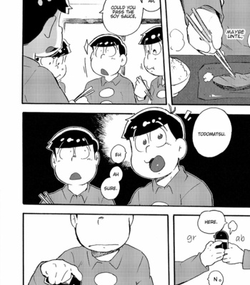 [Tenshin Anman (Sanjiro)] Hageshiku Osotte, Chorotto hidoku – Osomatsu-san dj [Eng] – Gay Manga sex 35