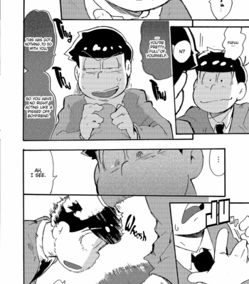 [Tenshin Anman (Sanjiro)] Hageshiku Osotte, Chorotto hidoku – Osomatsu-san dj [Eng] – Gay Manga sex 47