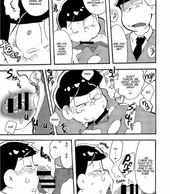 [Tenshin Anman (Sanjiro)] Hageshiku Osotte, Chorotto hidoku – Osomatsu-san dj [Eng] – Gay Manga sex 50